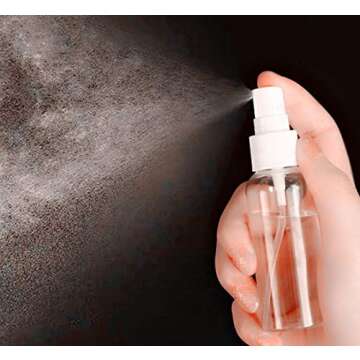 Portable SINIDE 30ml Spray Bottles for Travel & Beauty Needs