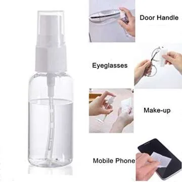 Portable SINIDE 30ml Spray Bottles for Travel & Beauty Needs