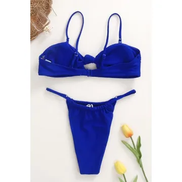 Honlyps Sexy Bikini Sets for Women with Adjustable Straps