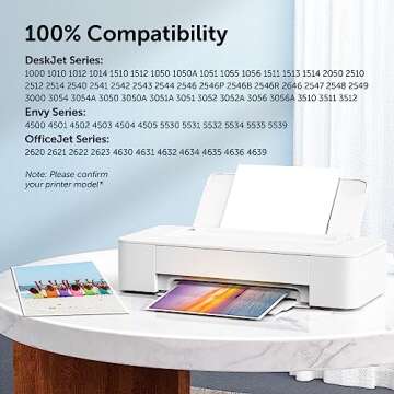 61XL Black Ink Cartridge High Yield Compatible for HP 61 XL Ink Work with HP Envy 4500 4502 5530 5535 5534 Officejet 4630 4635 Deskjet 1000 1010 1510 Printer Remanufactured (2 Pack)