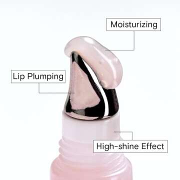 NuTexture Lip Treatment with Collagen & Peptides, 0.35oz, Hydrating & Plumping Formula