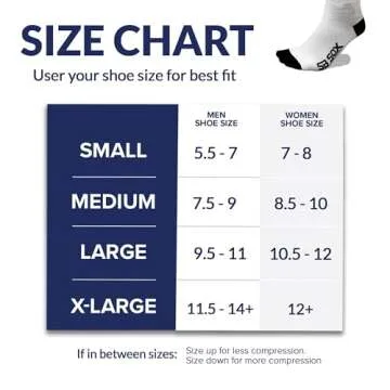 SB SOX Compression Running Socks for All-Day Performance