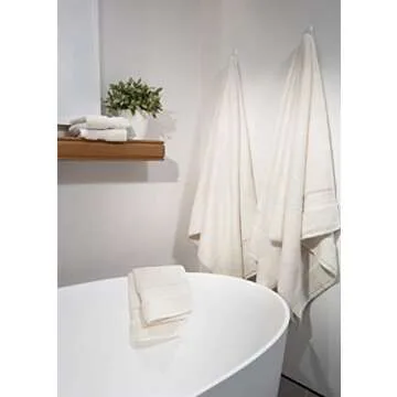 Organic Cotton Bath Towel Set of 6 | Luxurious & Eco-Friendly