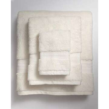 Organic Cotton Bath Towel Set of 6 | Luxurious & Eco-Friendly
