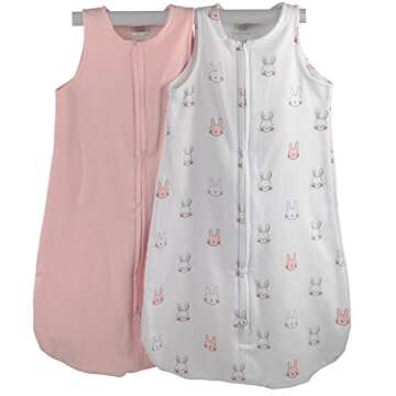 Ely's & Co. 2-Pack Baby Wearable Blankets for Girls