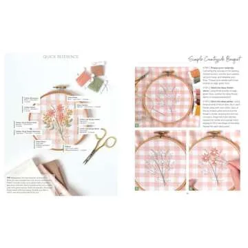 Cozy Stitches: 12 Calm & Creative Embroidery Projects for Absolute Beginners & Beyond