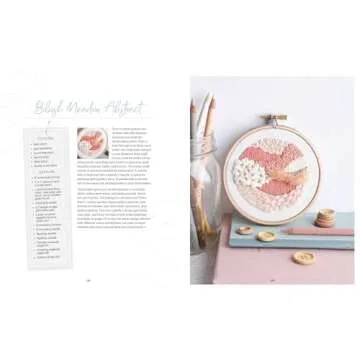 Cozy Stitches: 12 Calm & Creative Embroidery Projects for Absolute Beginners & Beyond