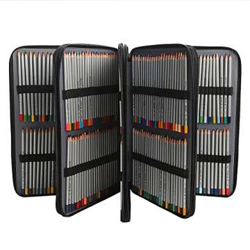 Lbxgap 384 Slots Portable Pencil Case Organizer for Artists