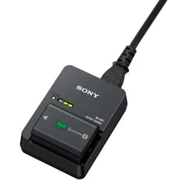 Sony BCQZ1 Z-Series Battery Charger, Black