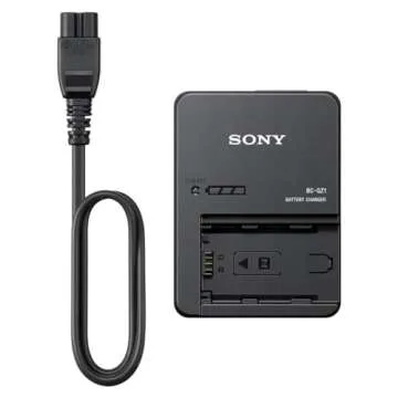 Sony BCQZ1 Z-Series Battery Charger, Black
