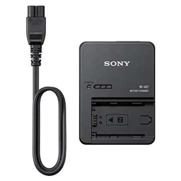 Sony BCQZ1 Z-Series Battery Charger, Black