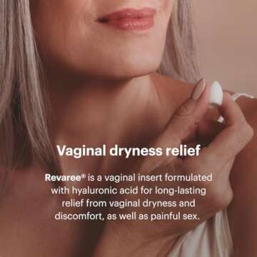 Bonafide Revaree – Drug-Free, Hormone-Free Vaginal Moisturizer with 5mg Hyaluronic Acid – 1 Month Supply