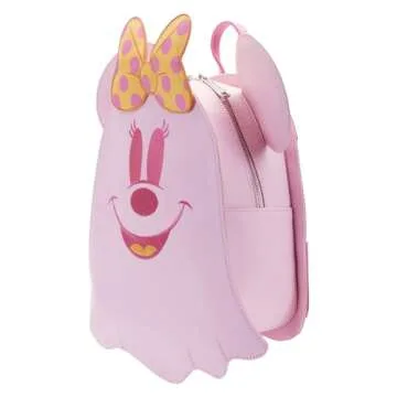 Loungefly Disney Pastel Ghost Minnie Glow in The Dark Mini Backpack