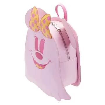 Loungefly Disney Pastel Ghost Minnie Glow in The Dark Mini Backpack