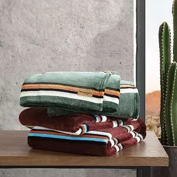 Wrangler Ultra Soft Plush Fleece Blanket for Every Home