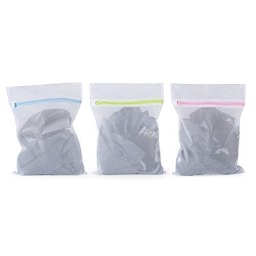 Mesh Laundry Bags 6-Pack for Delicates and Travel Storage