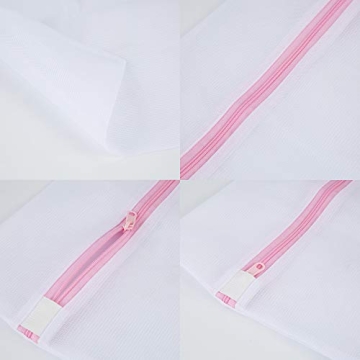 Mesh Laundry Bags 6-Pack for Delicates and Travel Storage