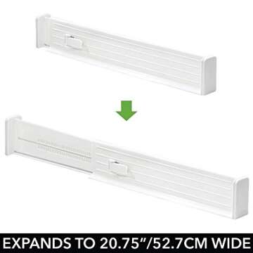 Plastic Expandable Kitchen Drawer Divider