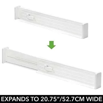Versatile Plastic Expandable Kitchen Drawer Divider