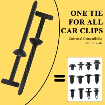 150PCS Nylon Cable Tie Buckle for Automotive Repairs