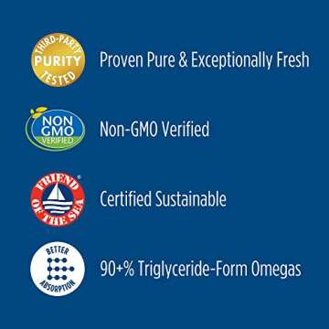 Nordic Naturals ProOmega 2000, Lemon Flavor - 2150 mg Omega-3 - 60 Soft Gels - Ultra High-Potency Fish Oil - EPA & DHA - Promotes Brain, Eye, Heart, & Immune Health - Non-GMO - 30 Servings