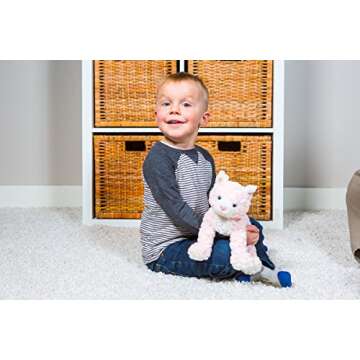 Mary Meyer Putty Pink Kitty Soft Toy Friend, 10 inches