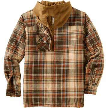Legendary Whitetails Maplewood Hooded Shirt Jacket