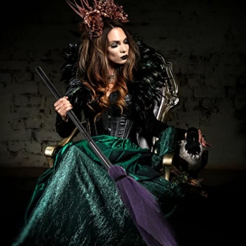 FOMIYES Halloween Witches Brooms for Kids & Adults