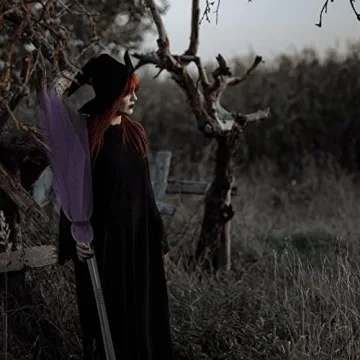 FOMIYES Halloween Witches Brooms for Kids & Adults