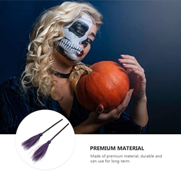 FOMIYES Halloween Witches Brooms for Kids & Adults