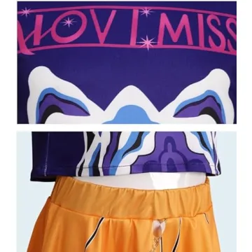 Demon Hunter Costume Set for Girls K-Pop Fans