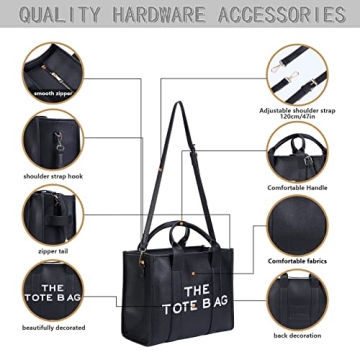 Stylish Work Tote Bag for Women - Elegant & Spacious