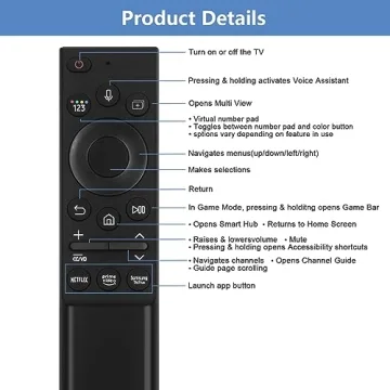 BN59-01357F TV Remote Control for Samsung Smart TVs