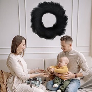 Stunning 26" Hananona Pampas Grass Wreath for Home Decor