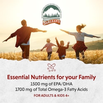 Delicious Barlean's Citrus Sorbet Omega 3 Fish Oil Liquid 16 oz