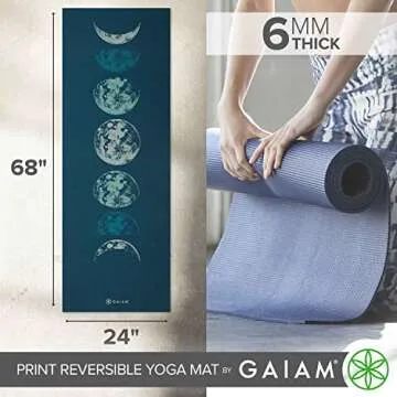 Premium Reversible Yoga Mat for All Fitness Levels