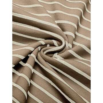 COOFANDY Men's Short Sleeve Polo Shirts Vintage Knitted Shirt Casual Button Down Golf Shirts, Khaki, Large