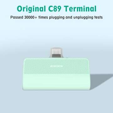 KKD Portable Charger for iPhone - Fast & Compact Power Bank