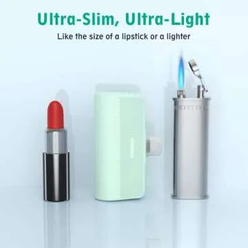 KKD Portable Charger for iPhone - Fast & Compact Power Bank