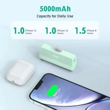 KKD Portable Charger for iPhone - Fast & Compact Power Bank