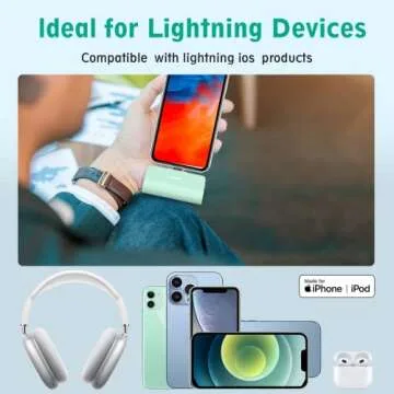 KKD Portable Charger for iPhone - Fast & Compact Power Bank