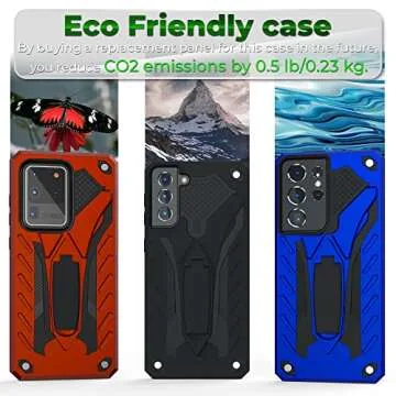 Kitoo Galaxy Note 9 Case with Kickstand & Protection