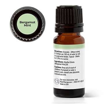 Bergamot Mint Essential Oil 10 mL - 100% Pure