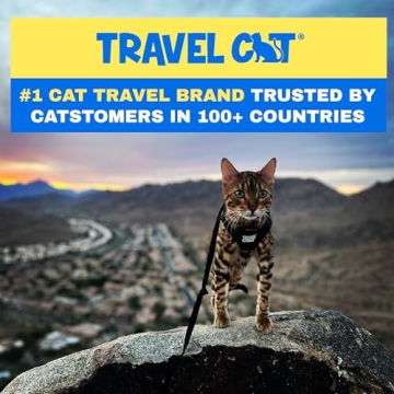 Travel Cat Harness and Leash Set for Safe Outdoor Adventures