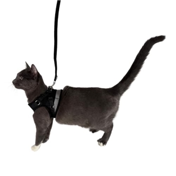 Travel Cat Harness and Leash Set for Safe Outdoor Adventures