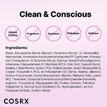 COSRX Peptide Collagen Booster Toner Serum for Radiant Skin