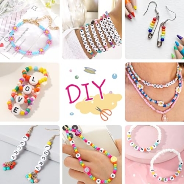 DICOBD 5040pcs Glass Seed Beads Kit for Jewelry Making