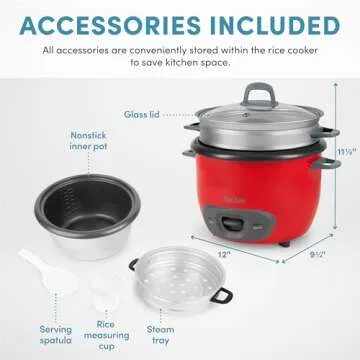 Aroma 14-Cup Rice Cooker & Food Steamer - Perfect Fluffy Rice!