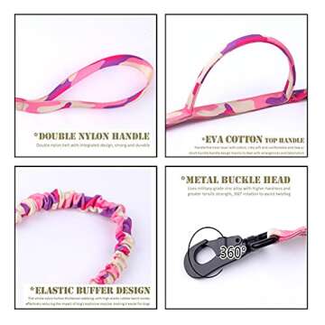 Durable Tactical Dog Collar Set with Adjustable Leash and Handle