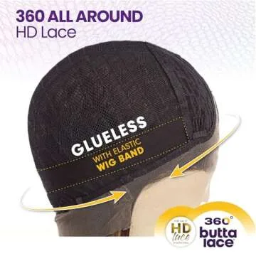 Sensationnel Butta 360 Lace Wigs - Glueless Natural Look